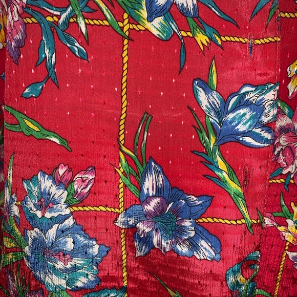 Vintage floral all over print blouse - Picture 2 of 4